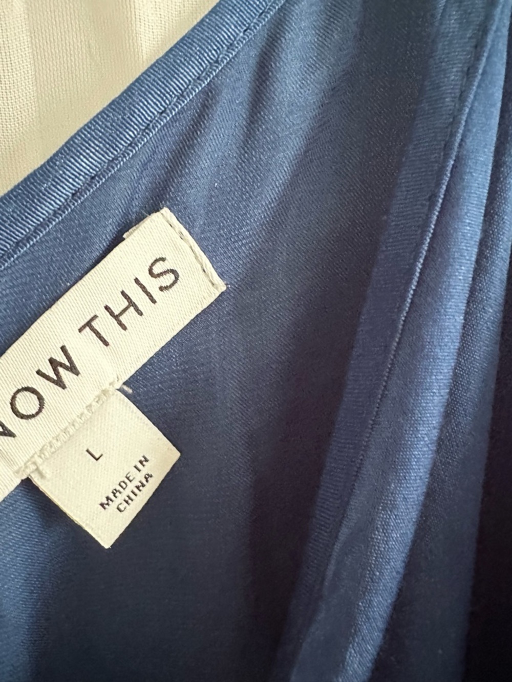 Jumpsuit in Navy Blue with Spaghetti Straps and gathered bottoms - Picture 8 of 16